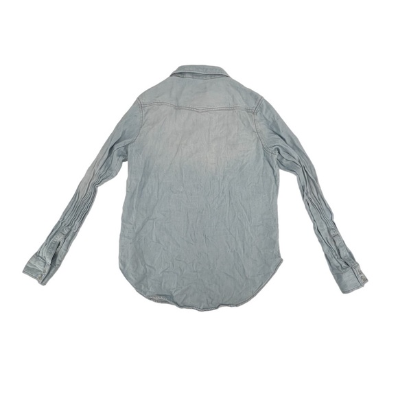 Universal Thread Long Sleeve Jean Shacket Shirt Size XS Women’s - Picture 3 of 5